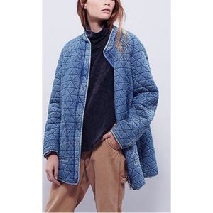 Quilted Chambray Jacket | Poshmark